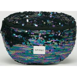 Spiral - Saszetka. Szare saszetki damskie marki Spiral, w paski, z poliesteru. W wyprzedaży za 59,90 zł.