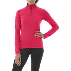 Bluzy rozpinane damskie: Speedo Bluza damska LS 1/2 Zip Jersey różowa r. M (141647 0299)