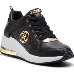 Sneakersy GUESS - Jaryd2 FL5JA2 LEA12 BLACK. Czarne półbuty damskie marki Guess, ze skóry ekologicznej. Za 629,00 zł.