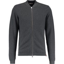 Kardigany męskie: Knowledge Cotton Apparel CHECK Kardigan dark grey