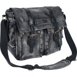 Brandit Park Avenue Torba na ramię czarny/czarny. Czarne torebki klasyczne damskie marki Brandit, z aplikacjami, z bawełny, z aplikacjami. Za 164,90 zł.