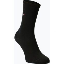 Tommy Hilfiger - Skarpety damskie pakowane po 2 szt., czarny. Czarne skarpetki damskie marki TOMMY HILFIGER, z dżerseju. Za 54,95 zł.