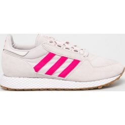 Adidas Originals - Buty Forest Grove. Szare buty sportowe damskie adidas Originals, bez wzorów, ze skóry, sportowe. Za 329,90 zł.