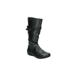 Kozaki Dziecko Kangaroos Buty kangury 9005-11 dziewczynka czarny. Czarne kozaki dziewczęce KangaROOS, bez wzorów, bez obcasa. W wyprzedaży za 215,94 zł.