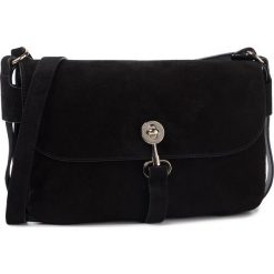 Torebka COCCINELLE - ERB Madrague Suede E1 ERB 15 01 01 Noir 001. Czarne listonoszki damskie Coccinelle, na co dzień, bez wzorów, ze skóry, bez dodatków. Za 1399,00 zł.