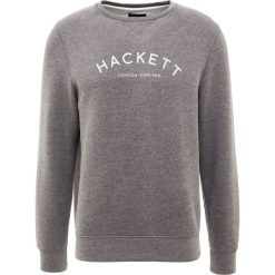 Hackett London CLASSIC CREW Bluza dark grey. Szare bluzy męskie marki Hackett London, xl, bez wzorów, z bawełny, bez kołnierzyka, bez rękawów, bez kaptura. Za 419,00 zł.