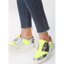 Limonkowe Buty Sportowe Kendall. Buty sportowe damskie Multu, bez wzorów, sportowe. Za 29,99 zł.