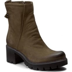 Botki damskie lity: Botki SIMEN - 9545 Oliwka C20