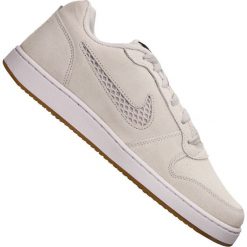 Brązowe Buty Nike Ebernon Low Prem M AQ1774-002. Pomarańczowe buty sportowe męskie Nike, ze skóry, bez zapięcia. W wyprzedaży za 309,00 zł.