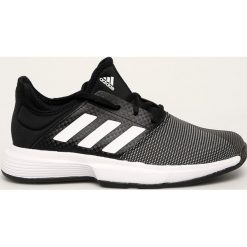 Adidas Performance - Buty GameCourt. Czarne buty sportowe damskie adidas Performance, bez wzorów, z gumy, sportowe. Za 249,90 zł.