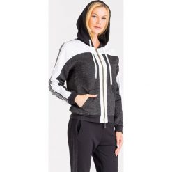 BLUZA LIU JO SPORT. Białe bluzy sportowe damskie Liu Jo Sport, s, bez wzorów, z materiału, bez rękawów, bez kaptura. Za 679,00 zł.