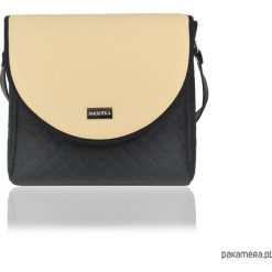 TOREBKA PURO CLASSIC 2566 PASTEL YELLOW. Żółte torebki klasyczne damskie Pakamera, bez wzorów, na ramię, bez dodatków. Za 179,00 zł.