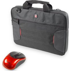 Torba Port Designs torba na laptop 15,6'' + mysz (PD501712). Szare torby na laptopa Port Designs, bez wzorów. Za 122,96 zł.
