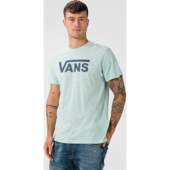 Vans Classic Koszulka Zielony. Zielone podkoszulki męskie Vans, m, z haftami, z bawełny, z krótkim rękawem. Za 152,95 zł.