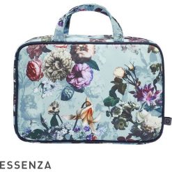 Kosmetyczka podróżna Essenza Yara Dusty Aqua. Szare kosmetyczki damskie Astratex, z materiału. Za 146,99 zł.