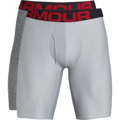 Under Armour Tech™ 9" Bokserki 2 pac Szary. Szare bokserki męskie Under Armour, bez wzorów, z elastanu. Za 171,95 zł.