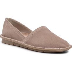 Półbuty LASOCKI - P201 Beige. Brązowe półbuty damskie Lasocki, bez wzorów, ze skóry, bez obcasa, na płaskiej podeszwie, bez zapięcia. Za 129,99 zł.