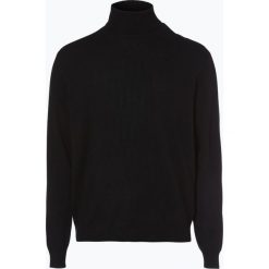 Andrew James - Sweter męski z dodatkiem kaszmiru, czarny. Czarne golfy męskie marki Andrew James, m, z wełny, z golfem. Za 179,95 zł.