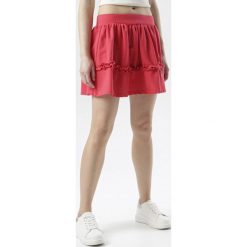 Ciemnoróżowa Spódnica Brinora. Różowe spódniczki damskie Born2be, s, bez wzorów, mini. W wyprzedaży za 44,99 zł.
