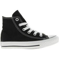 Converse - Trampki dziecięce Chuck Taylor All Star. Czarne buty dziewczęce sportowe marki Converse, z nadrukiem, z gumy, przed kolano. W wyprzedaży za 159,90 zł.