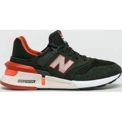 New Balance - Buty MS997RC. Zielone sneakersy męskie New Balance, z gumy, na sznurówki. W wyprzedaży za 399,90 zł.