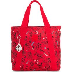 Torebka "Hye" w kolorze czerwonym - 31,5 x 41,5 x 13 cm. Czerwone torebki klasyczne damskie Kipling, bez wzorów, z tkaniny, na ramię, bez dodatków. W wyprzedaży za 149,95 zł.