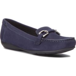 Mokasyny GEOX - D Annytah Moc A D84BMA 00032 C4000 Blue. Niebieskie mokasyny damskie Geox, z materiału. W wyprzedaży za 339,00 zł.