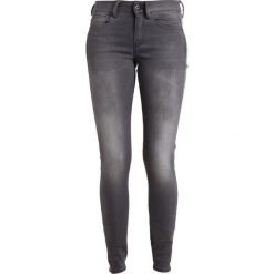 GStar 3301 MID SKINNY Jeans Skinny Fit slander grey superstretch. Szare jeansy damskie relaxed fit G-Star, z bawełny. Za 419,00 zł.