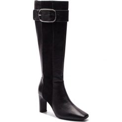 Kozaki GEOX - D Vivyanne H. B D849SB 08521 C9999 Black. Czarne kozaki damskie Geox, z zamszu, bez obcasa, na obcasie, bez zapięcia. W wyprzedaży za 499,00 zł.