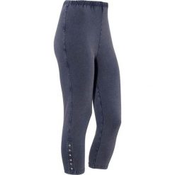Cellbes Legginsy denim blue female niebieski 62/64. Niebieskie legginsy damskie Cellbes, bez wzorów, z gumy. W wyprzedaży za 65,00 zł.