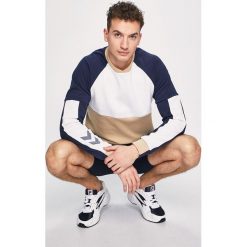 Hummel - Bluza. Brązowe bluzy męskie Hummel, s, bez wzorów, z bawełny, z kapturem, bez rękawów, bez kaptura. W wyprzedaży za 179,90 zł.