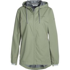 Vaude CYCLIST JACKET Kurtka Softshell fango. Zielone kurtki damskie softshell marki Vaude, z materiału. W wyprzedaży za 412,30 zł.