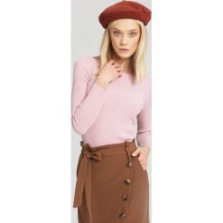Różowy Sweter Burnished. Czerwone swetry klasyczne damskie other, na jesień, xl. Za 39,99 zł.