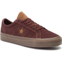 Tenisówki CONVERSE - One Star Pro Ox Ba 164135C Barkroot Brown/Ale. Pomarańczowe półbuty męskie Converse, na co dzień, bez wzorów, z zamszu, retro, bez zapięcia. W wyprzedaży za 249,00 zł.