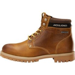 Jack&Jones Męskie botki JFWSTATTON LEATHER RESIST HONEY (rozmiar 45). Botki męskie Jack&Jones, bez zapięcia. W wyprzedaży za 283,00 zł.