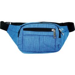Niebieska Saszetka-Nerka Męska, Regulowany Pasek, Sportowa, Na Biodro, Pako Jeans TBAPJNSsaszetkaM16nb. Niebieskie paski męskie Pako Jeans, w paski, z jeansu, sportowe. Za 29,00 zł.