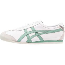 Onitsuka Tiger MEXICO 66 Tenisówki i Trampki white/malachite green. Białe trampki i tenisówki damskie marki Onitsuka Tiger, ze skóry. Za 379,00 zł.