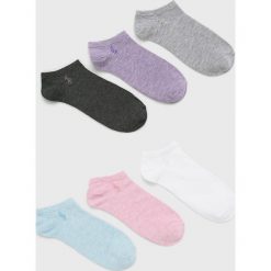Polo Ralph Lauren - Skarpetki (6-pack). Różowe skarpetki damskie Polo Ralph Lauren, bez wzorów, z elastanu. Za 119,90 zł.