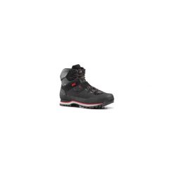 Buty trekkingowe wysokie TREK 700 męskie. Czarne buty trekkingowe męskie FORCLAZ, z poliesteru, bez zapięcia, trekkingowe. Za 499,99 zł.
