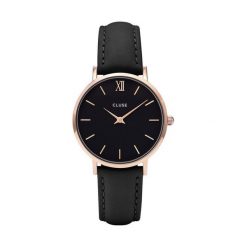 Cluse Minuit CL30022 - Zostań stałym klientem i kupuj jeszcze taniej. Czarne zegarki damskie marki Cluse. Za 336,00 zł.