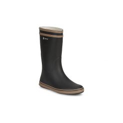Kalosze Aigle MALOUINE. Czarne kalosze damskie Aigle, bez wzorów. Za 209,00 zł.