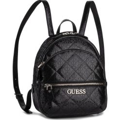 Plecak GUESS - Wilona (SG) HWSG74 38320 BLA. Czarne plecaki damskie Guess, z aplikacjami, ze skóry ekologicznej, eleganckie, bez dodatków. W wyprzedaży za 489,00 zł.