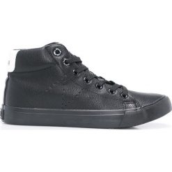 Big Star - Trampki. Czarne trampki i tenisówki damskie marki BIG STAR, z materiału, na sznurówki. W wyprzedaży za 89,90 zł.