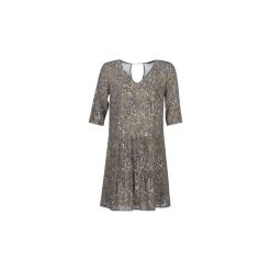 Sukienki krótkie One Step RACIN ROBE. Szare sukienki damskie One Step, bez wzorów, bez kołnierzyka, z krótkim rękawem, krótkie, mini. Za 629,00 zł.