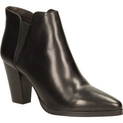 BOTKI BRUNO PREMI F3601X. Czarne botki damskie marki Bruno Premi, bez obcasa, bez zapięcia. Za 249,99 zł.