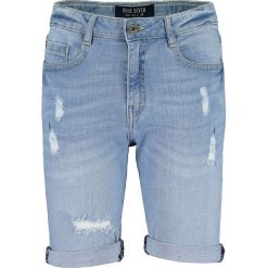Blue Seven - Szorty dziecięce 134-176 cm. Niebieskie spodenki chłopięce Blue Seven, bez wzorów, z elastanu. Za 99,90 zł.