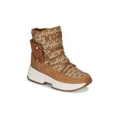 Śniegowce MICHAEL Michael Kors CASSIA BOOTIE. Pomarańczowe śniegowce damskie MICHAEL Michael Kors, bez zapięcia. Za 989,10 zł.