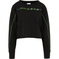 Bluzy damskie: rag & bone SCRIPT LOGO Bluza black