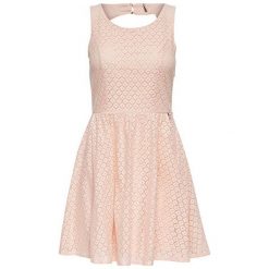Only Kobiety Ubierają Line Fair Y Lace Dress Stopień Zgodności Noos Peachy Keen (Rozmiar 40). Pomarańczowe spódniczki damskie marki ONLY, bez wzorów. W wyprzedaży za 101,00 zł.