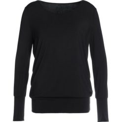 Topy sportowe damskie: Curare Yogawear LAP SHOULDER Bluzka z długim rękawem black